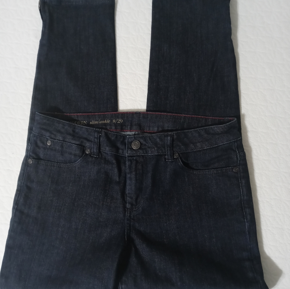 Talbot's slim ankle jeans